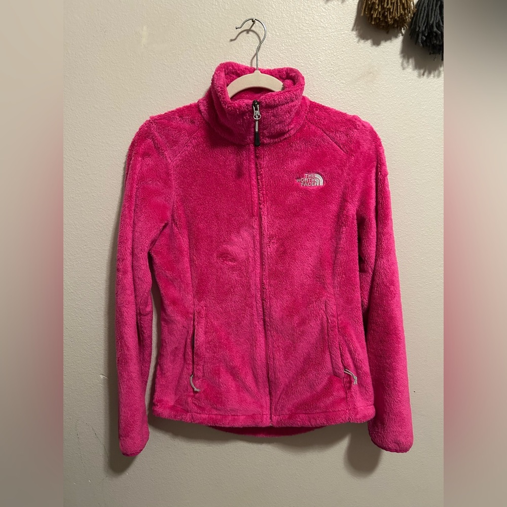The North Face Women’s Bright Pink Fleece Jacket
